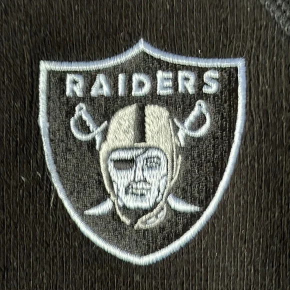 NWT NFL Raiders Tommy Bahama small jacket pull over sweatshirt